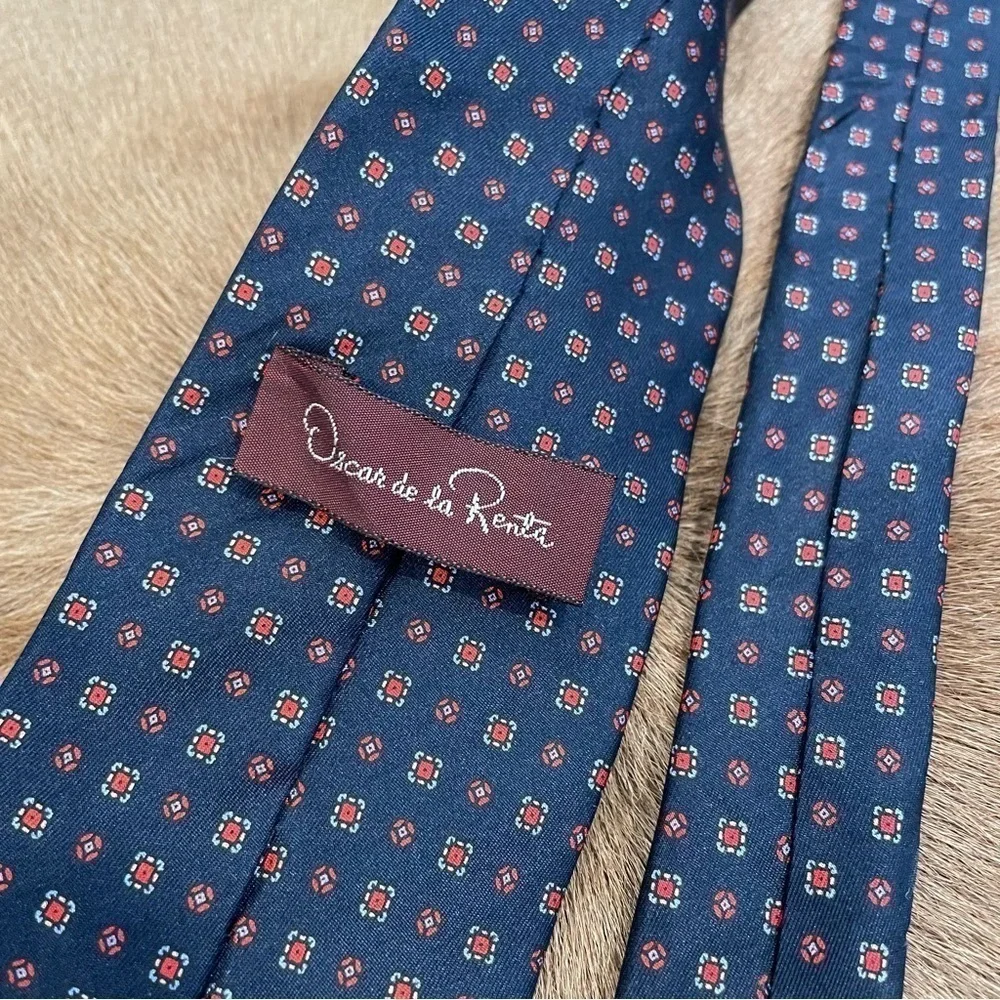 Two Oscar de la Renta Silk ties